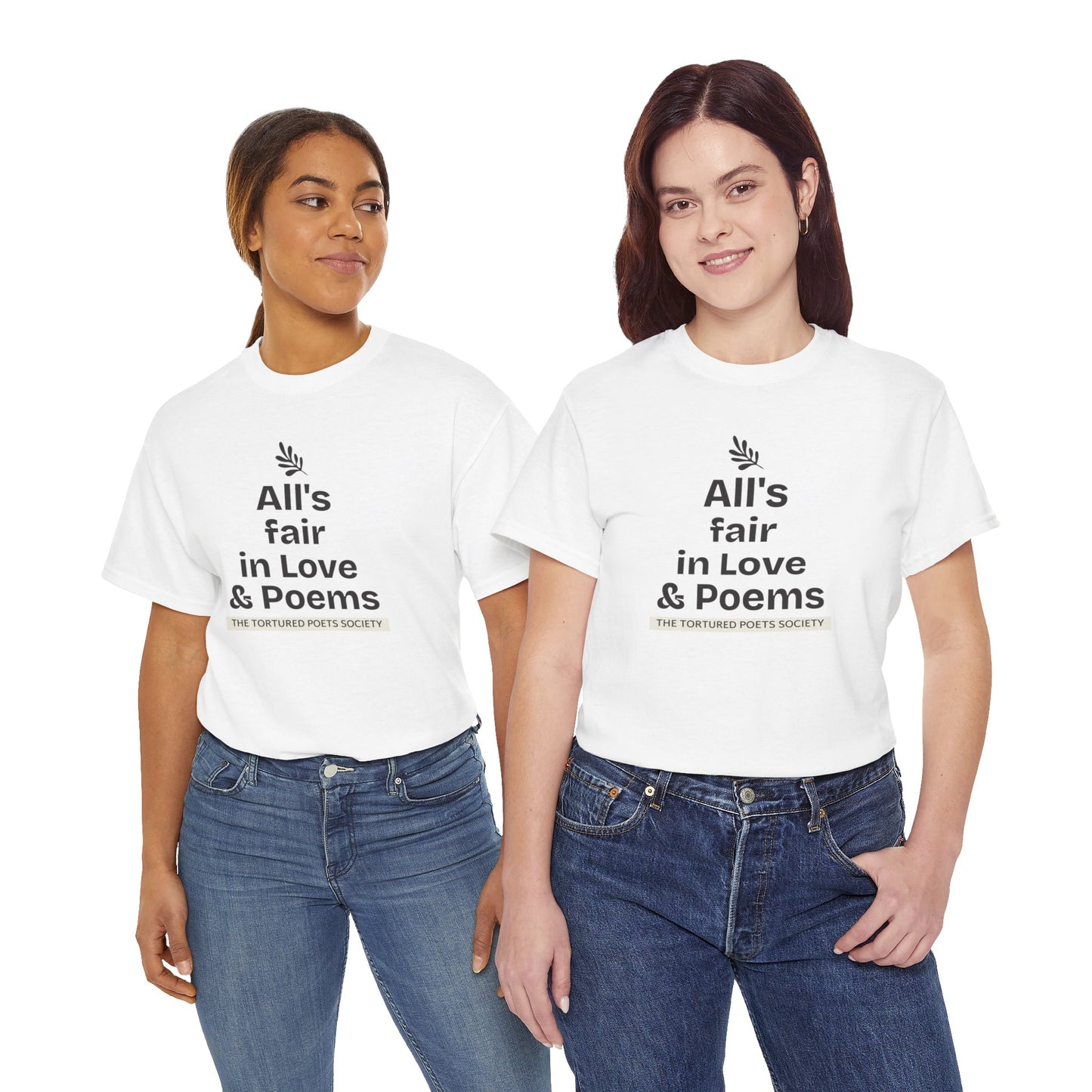 T-shirt "All's Fair in Love and Poems" | Women | Romero's