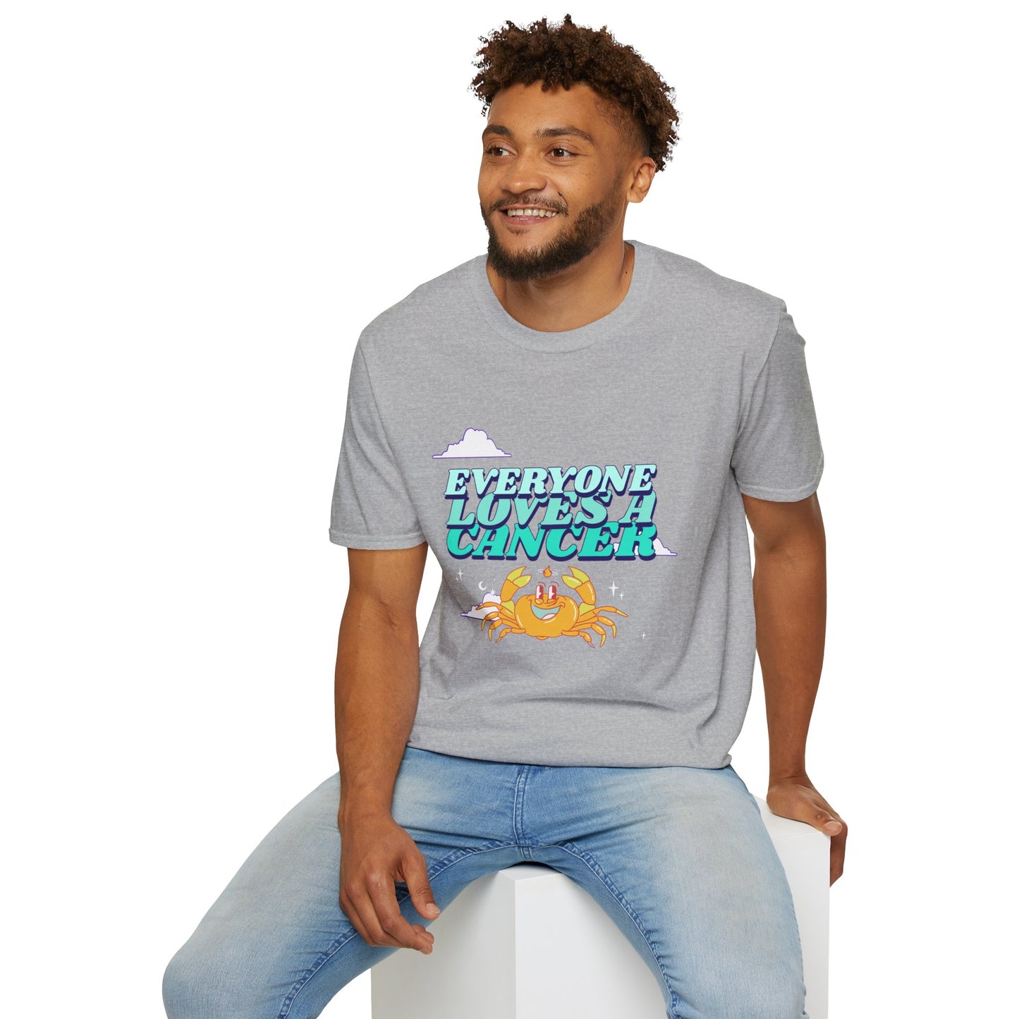 T-shirt "todos ama o cancro" | Homem