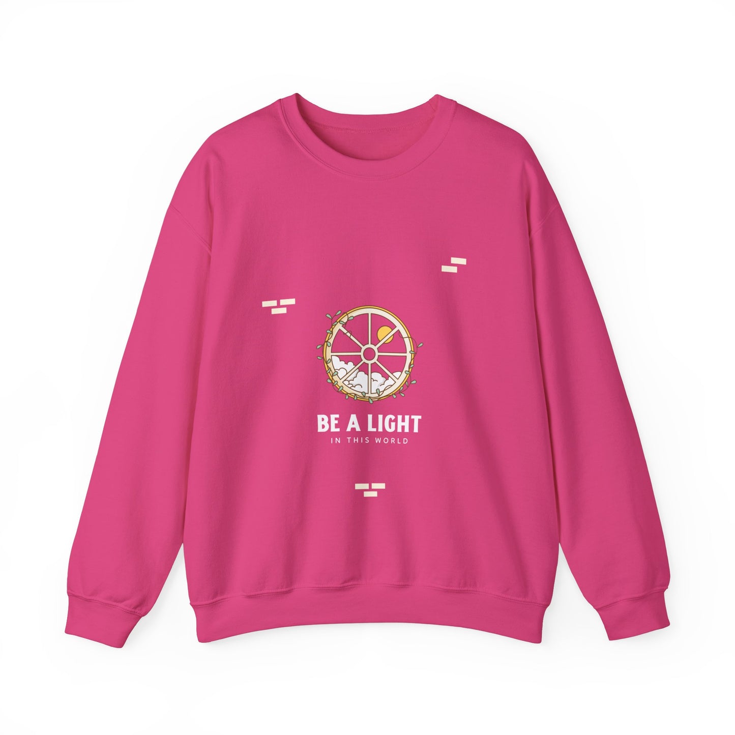 Sweatshirt "Seja uma Luz neste Mundo" - Mulher