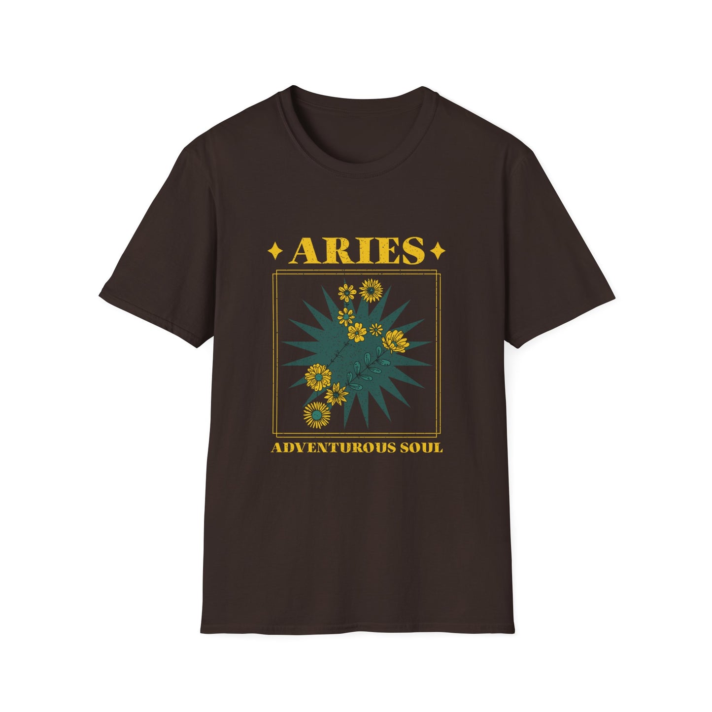 T-Shirt "Áries: Alma Aventureira" - Homem