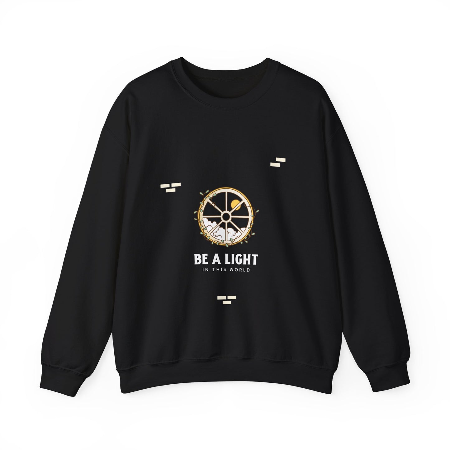 Sweatshirt "Be a Light in this World" - Women