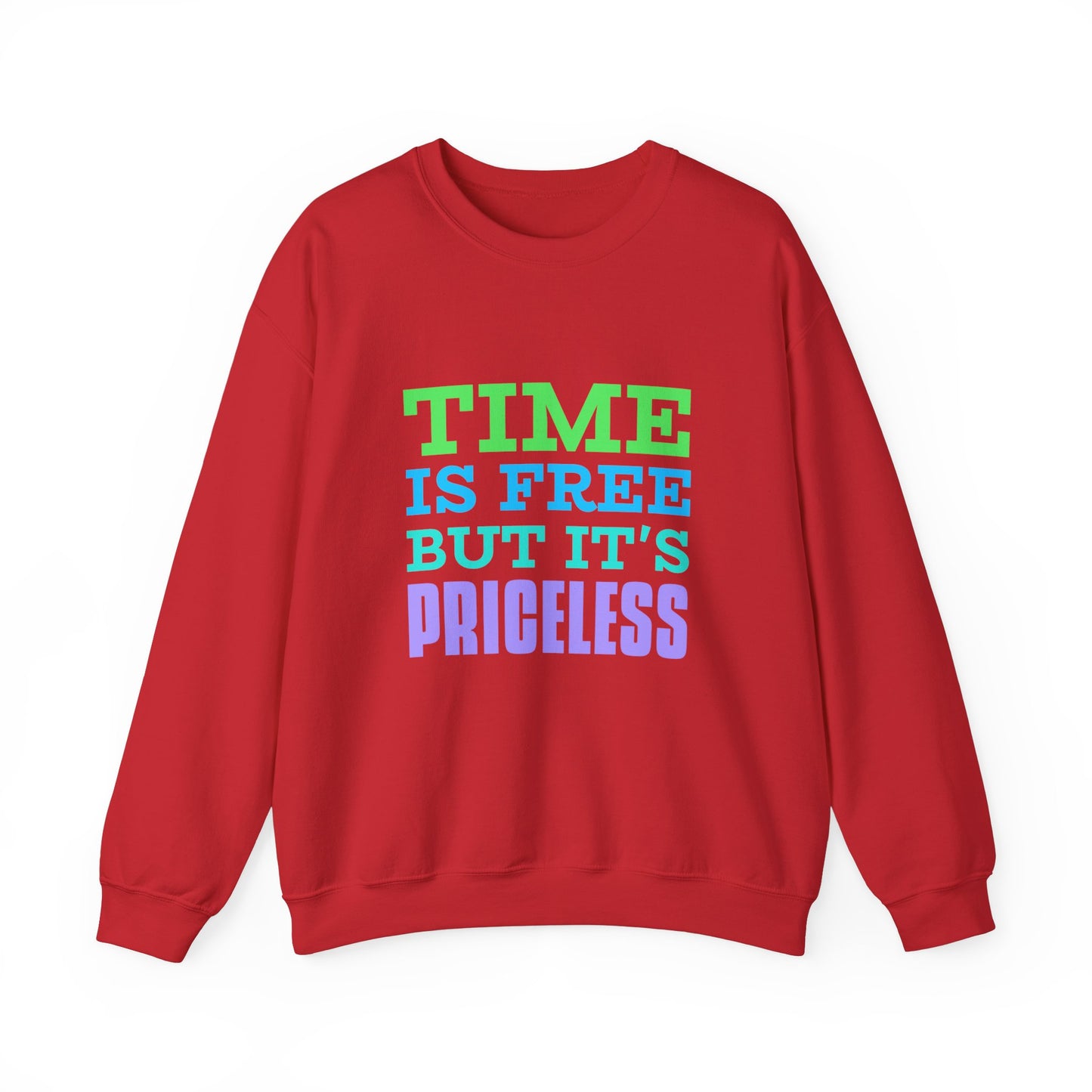 Sweatshirt "Time is Priceless" - Woman