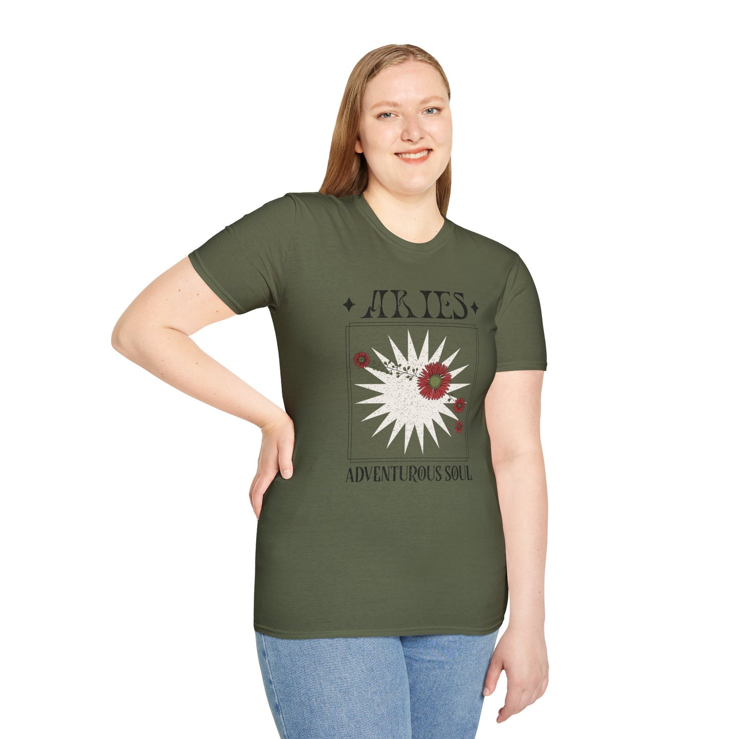 T-Shirt "Aries: Adventurous Soul" - Women