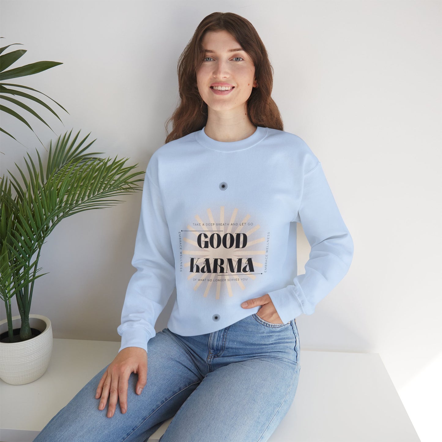 Sweatshirt "Good Karma" - Woman