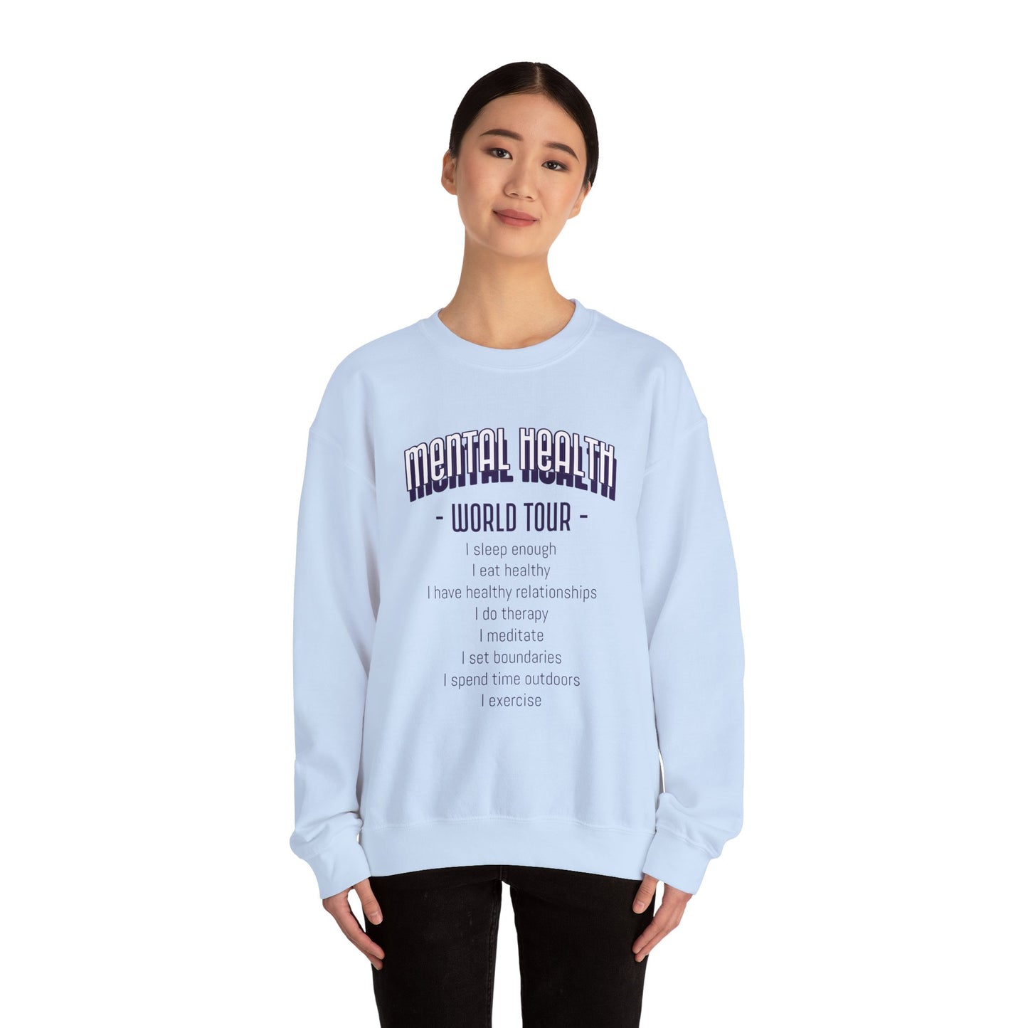 Sweatshirt  'Mental Health World Tour' | Women | Romero's: Estilo con Intención"