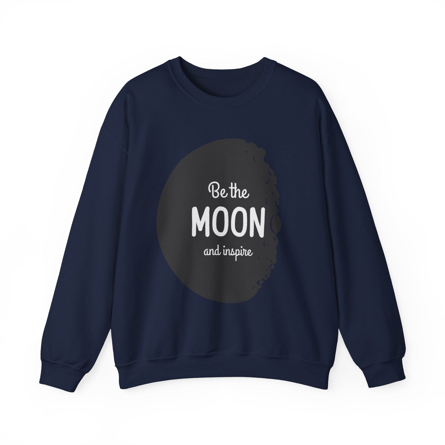 Sweatshirt "Seja a Lua e Inspire" - Mulher