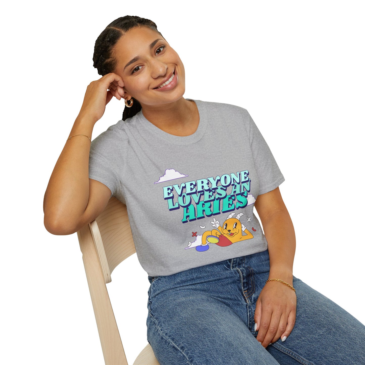 T-Shirt "Everyone loves an Aries" | Women