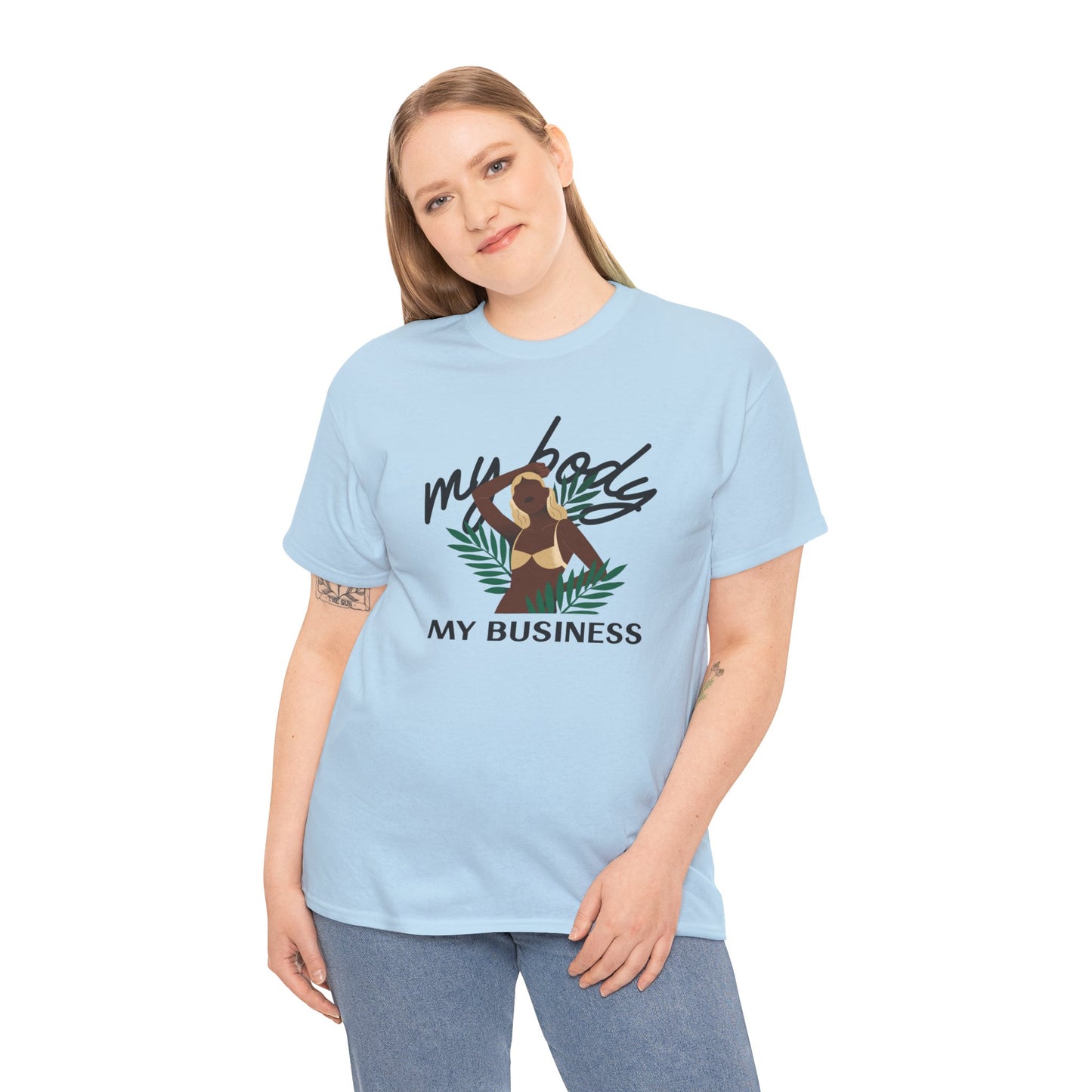 "My Body My Business" - Women's Empowerment T-Shirt - Stand Strong with Romero's