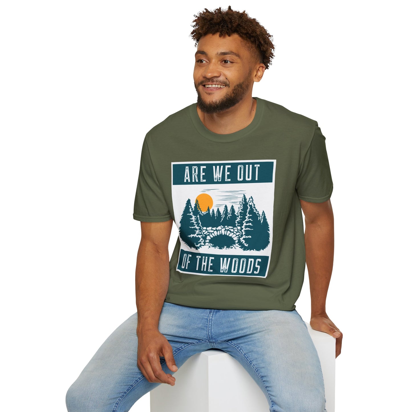 T-Shirt "Are we out of the woods" 