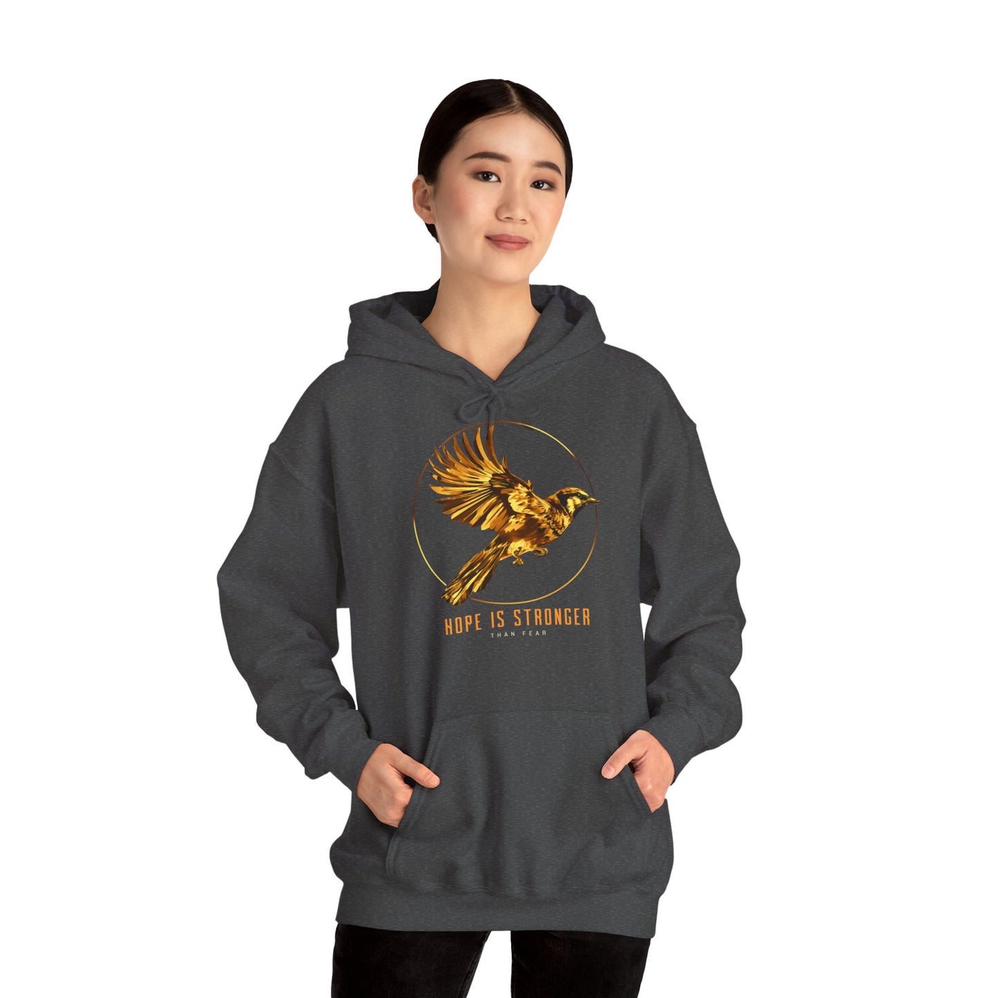 Sweatshirt "A esperança é mais forte que o medo" - Mulher