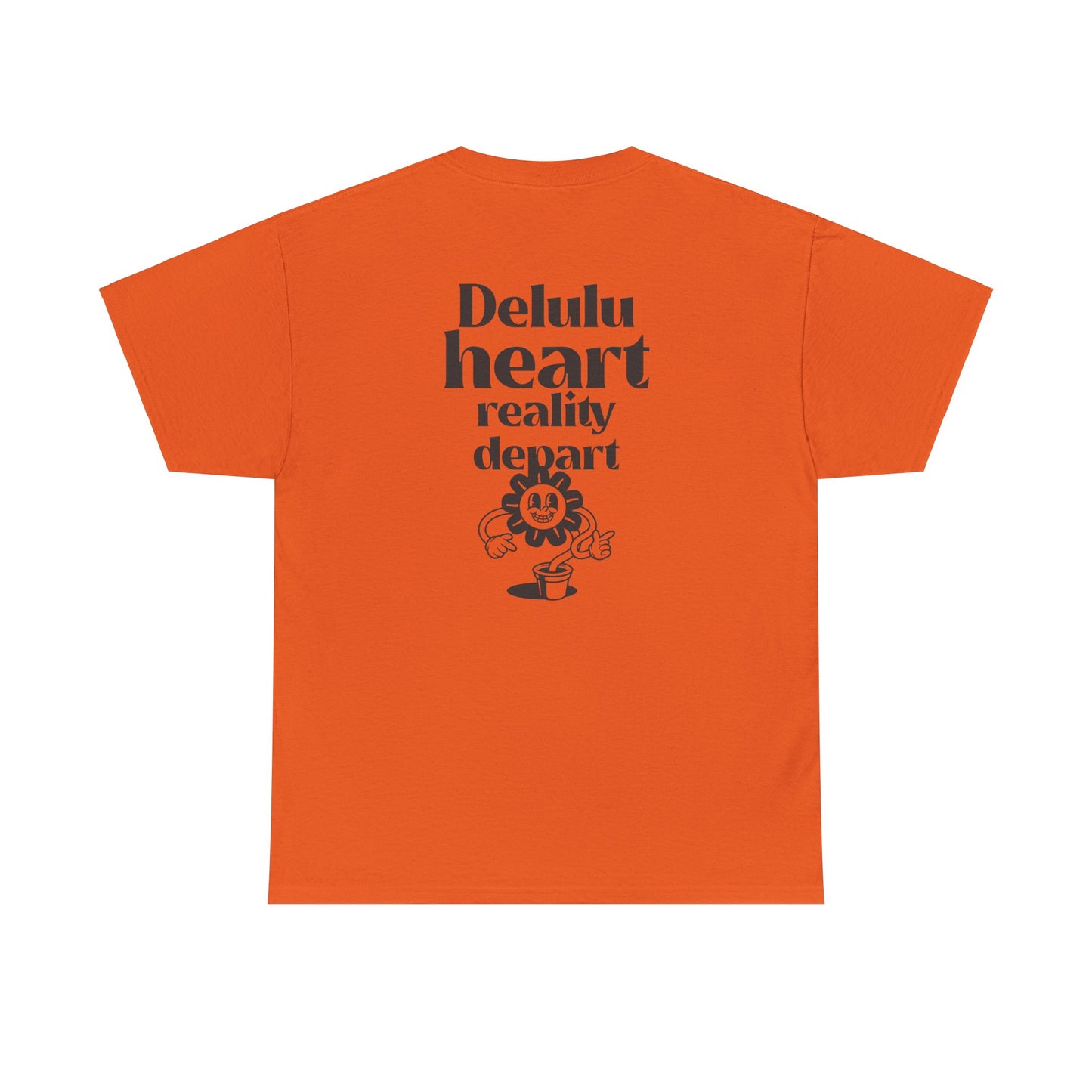 Camiseta -"Delulu Heart, Reality Depart" - Masculino - Romero's