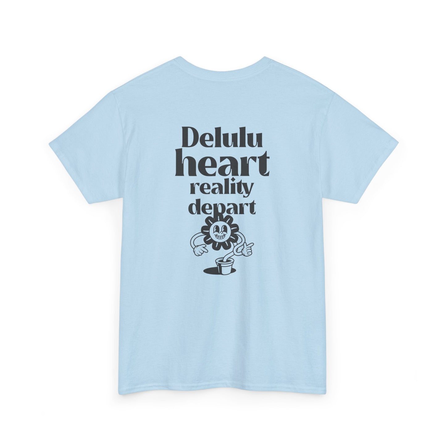 Camiseta -"Delulu Heart, Reality Depart" - Masculino - Romero's