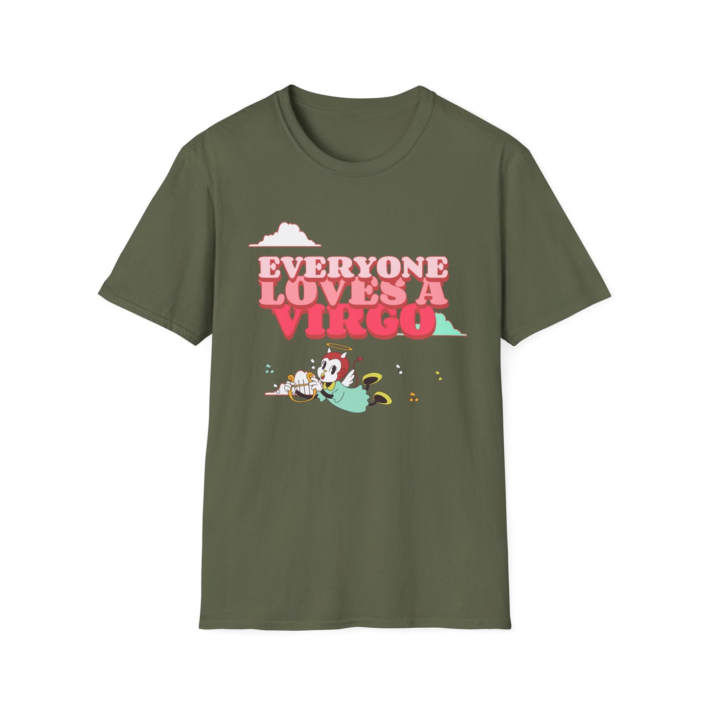 T-shirt "Todos ama um Virgo" | Homem