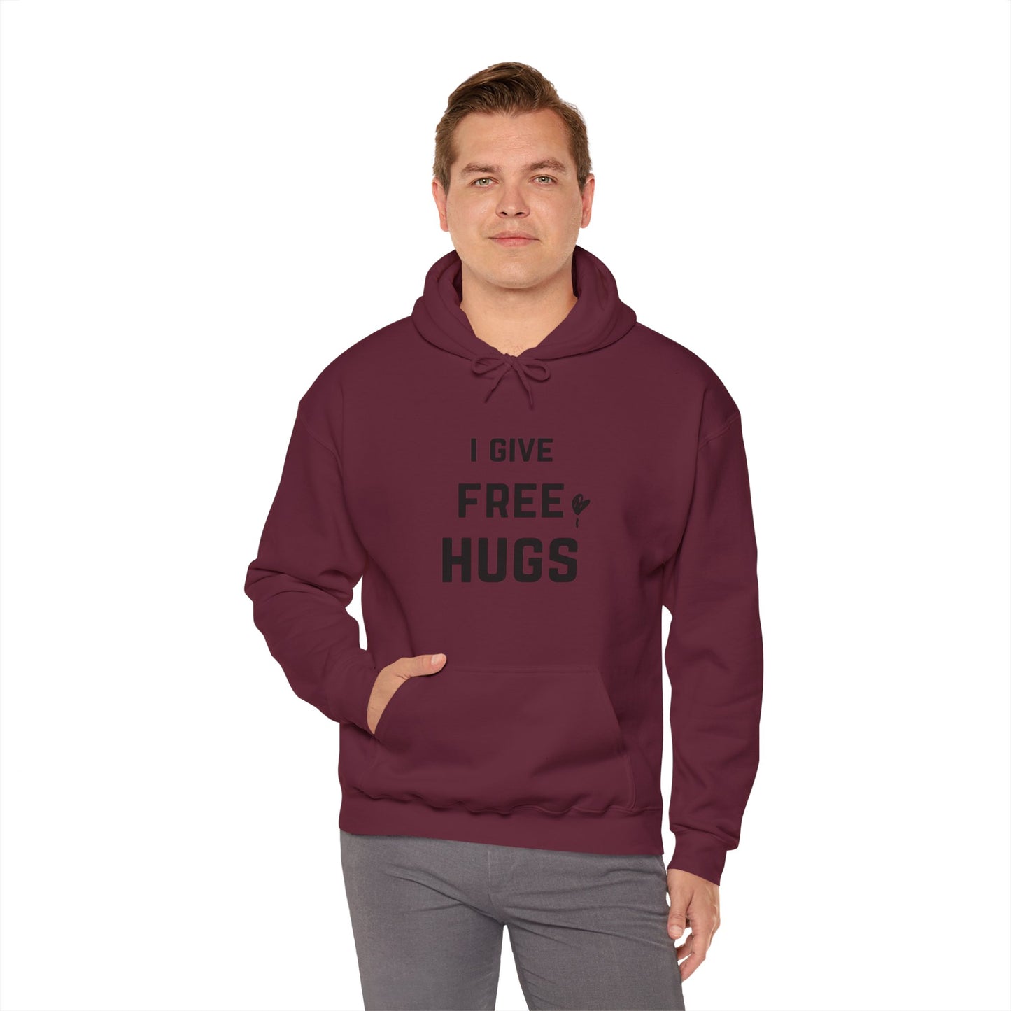 Sweatshirt "I Give Free Hugs" - Men