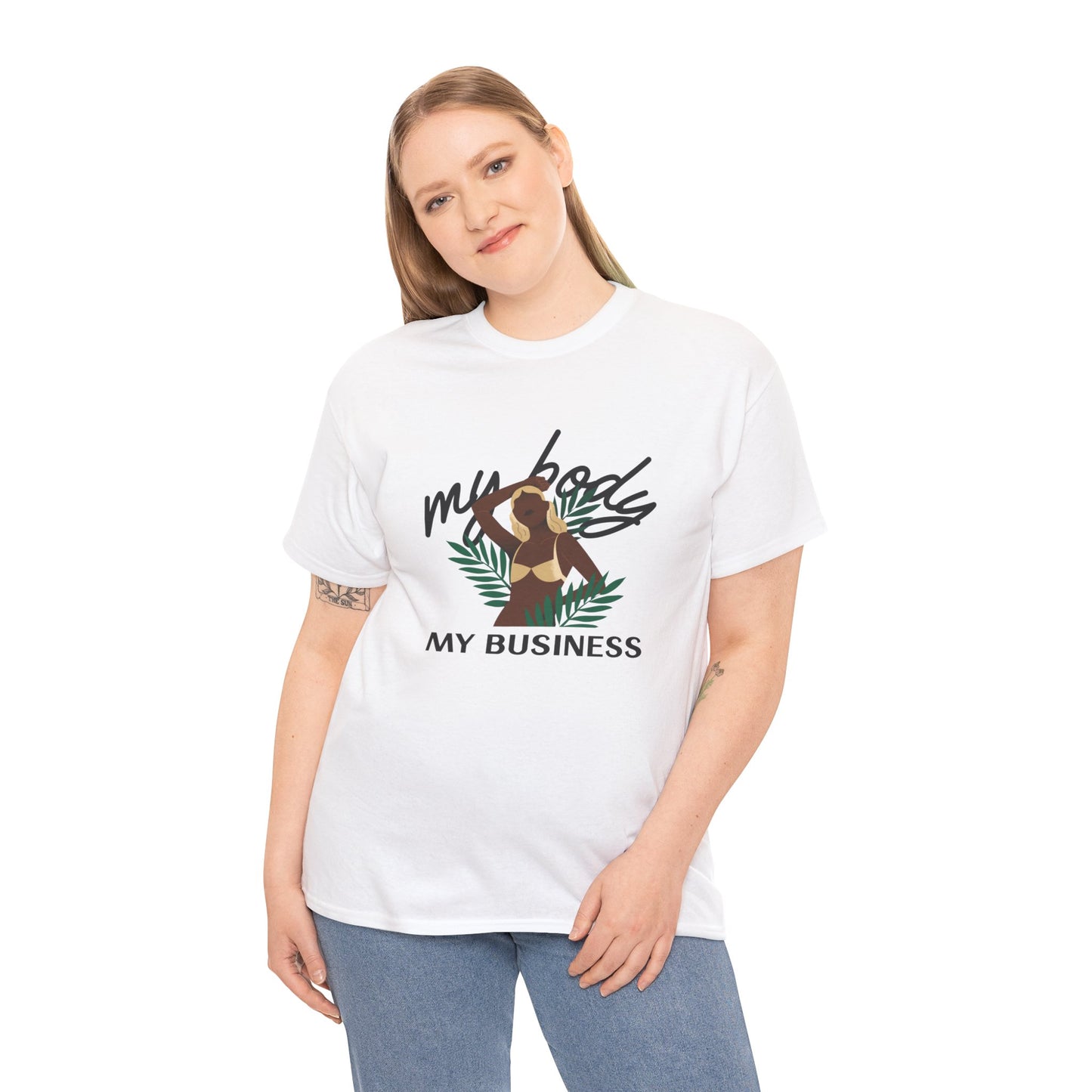 "My Body My Business" - Women's Empowerment T-Shirt - Stand Strong with Romero's