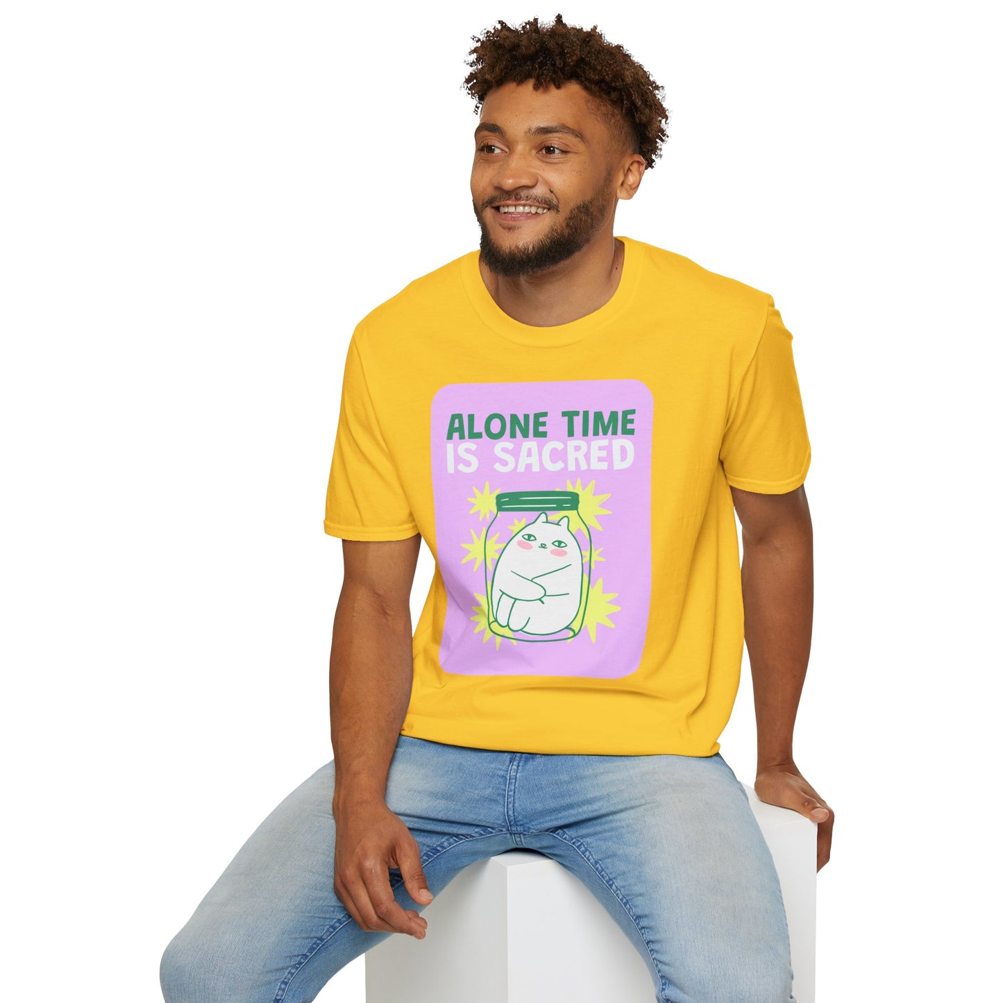 Camiseta "Alone Time" - Homem