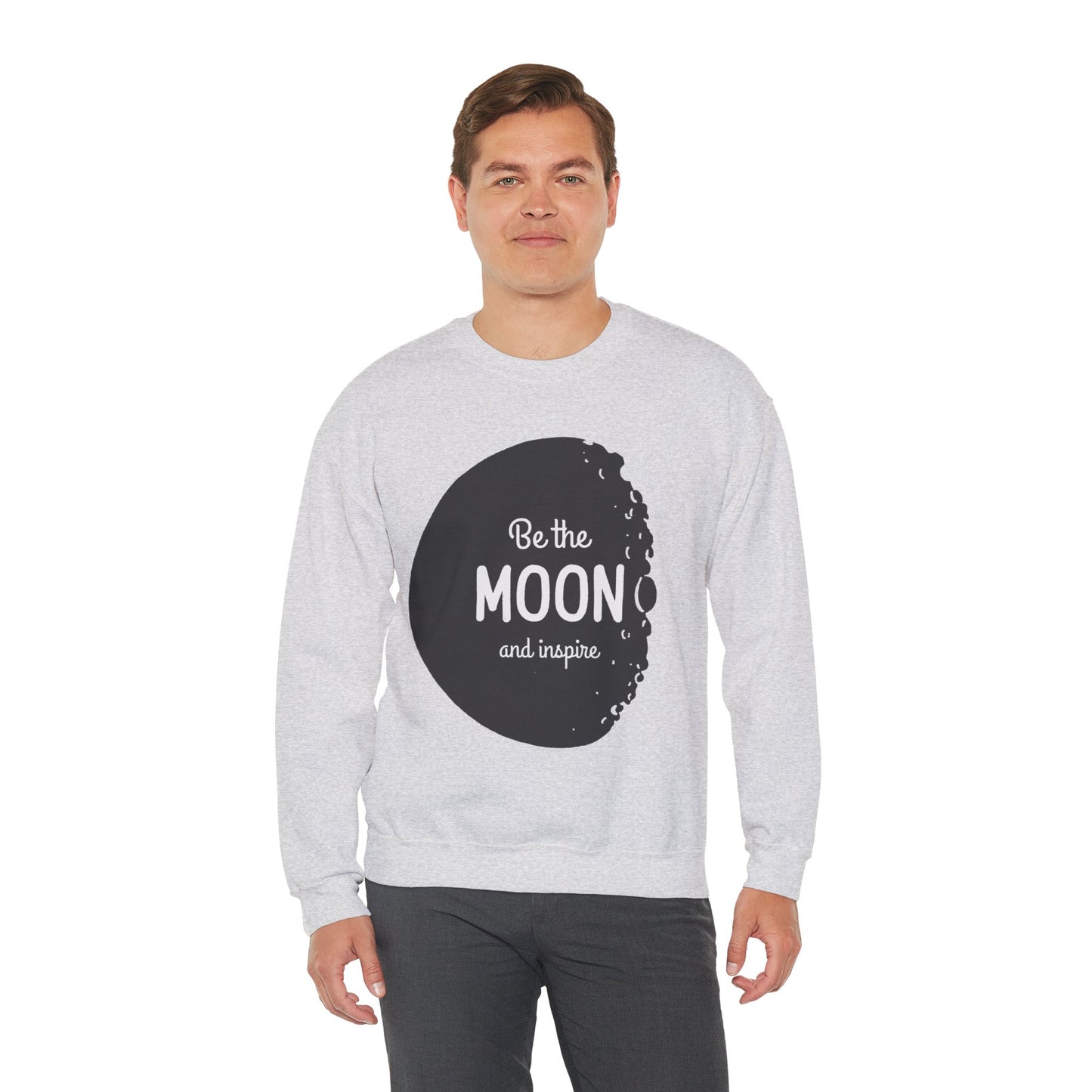 Sweatshirt "Be the Moon and Inspire" - Man